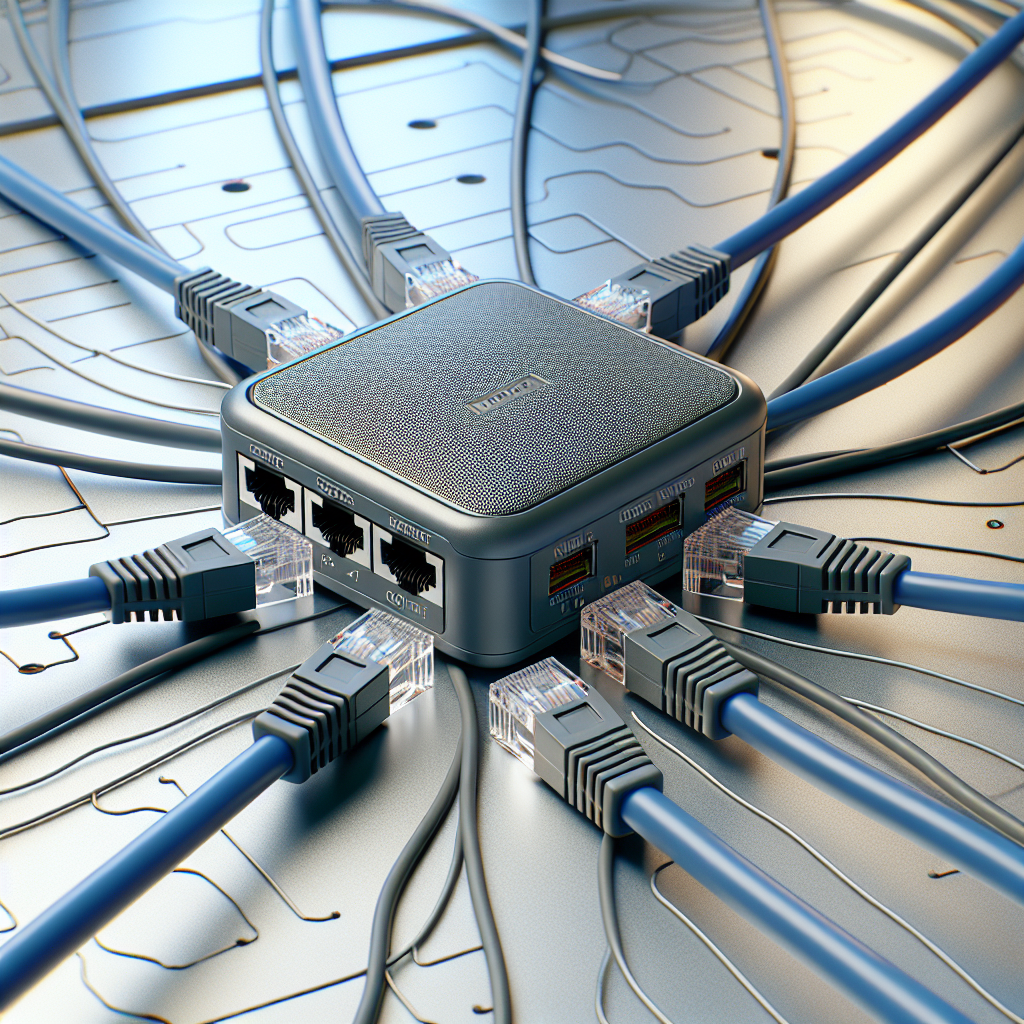 What is an Ethernet splitter, and how does it work?