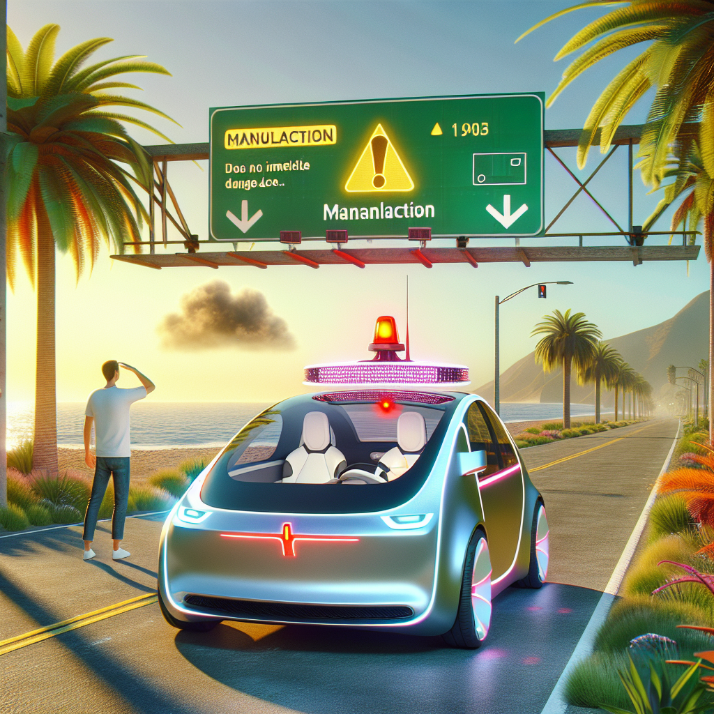 Self-Driving Tesla Incident Raises Safety Concerns in California